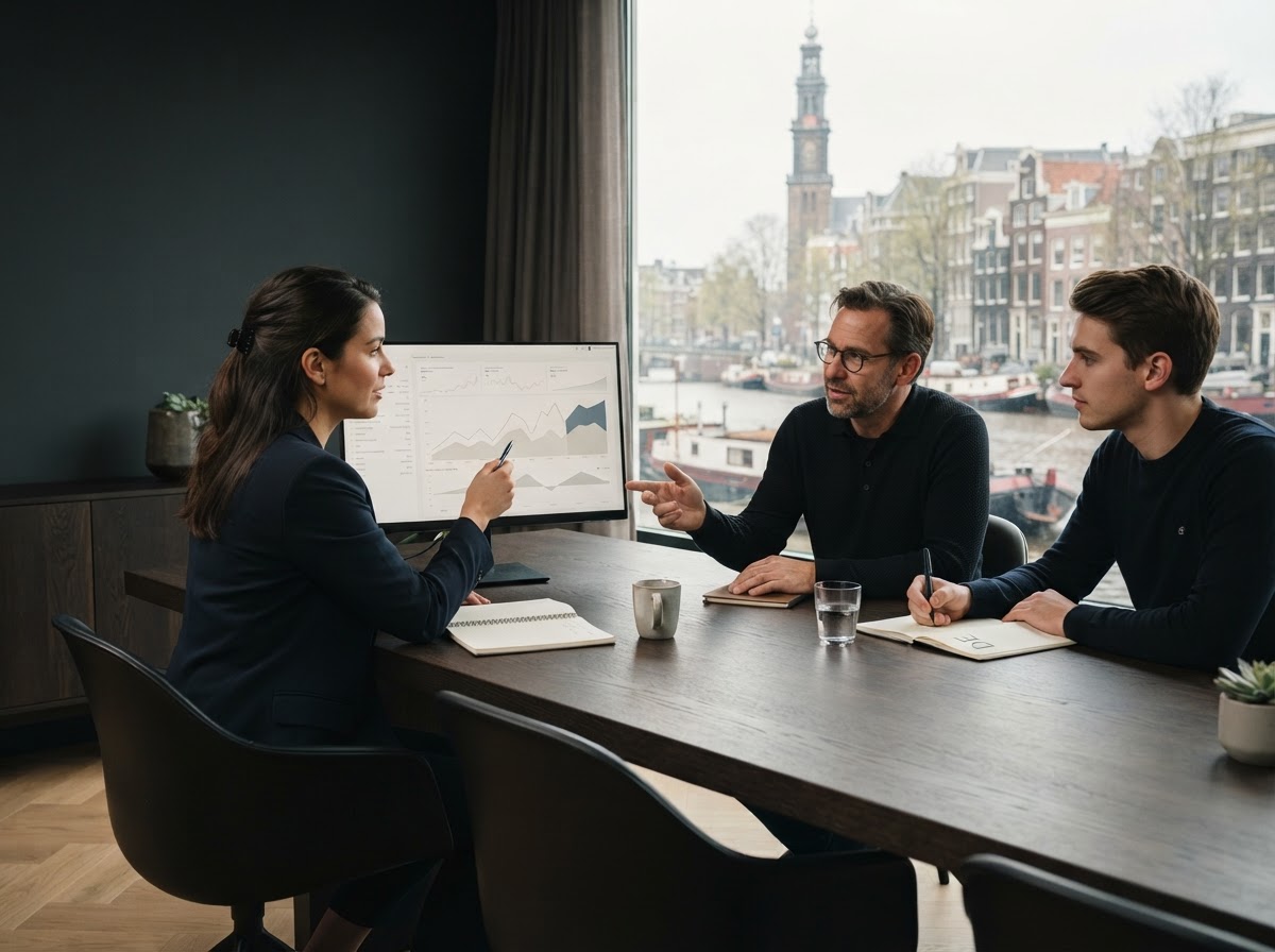 Bitfundex weergave van een analytisch proces voor risicobeheersing